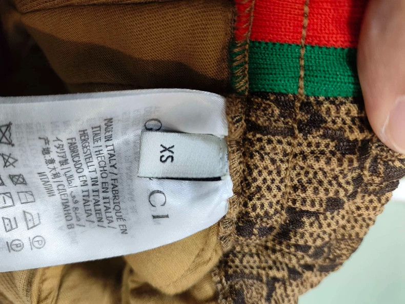 Gucci Gucci Brown Red Green Stripe Pants Size US 26 / EU 42 - 4 Thumbnail