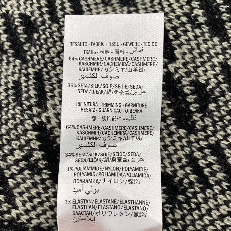 Gucci Gucci Colorful Houndstooth Cashmere Skirt Size 22" - 7 Thumbnail