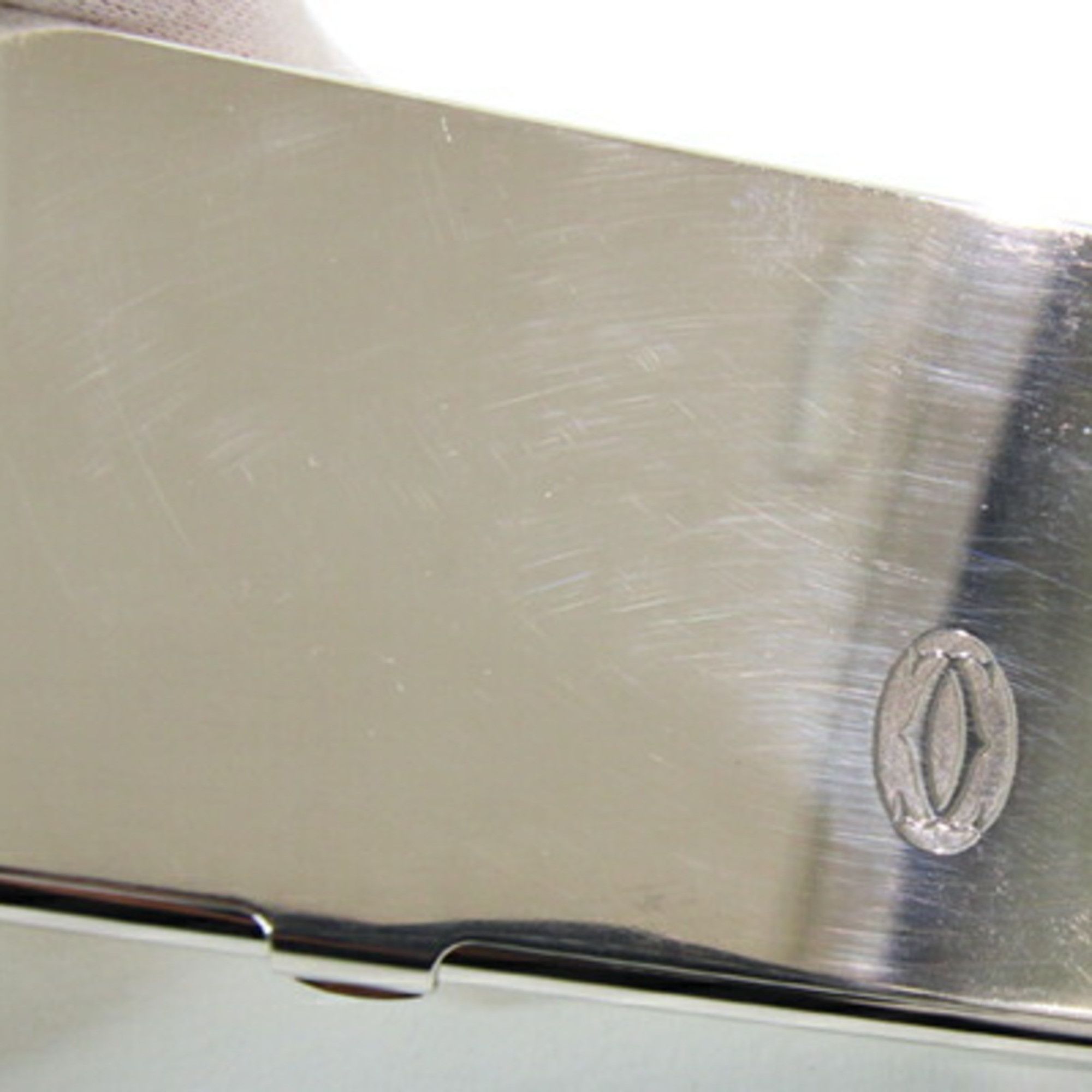 Cartier Cartier Business Card Holder T1220284 Silver SV Sterling 925 Case Men's Size ONE SIZE - 6 Thumbnail