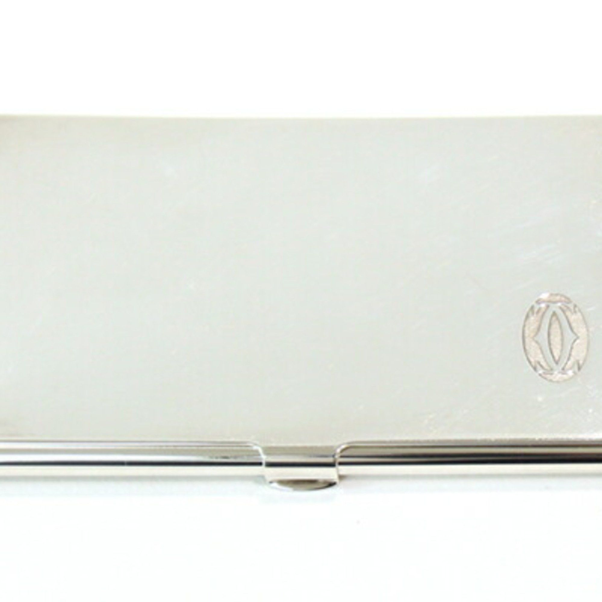 Cartier Cartier Business Card Holder T1220284 Silver SV Sterling 925 Case Men's Size ONE SIZE - 3 Thumbnail