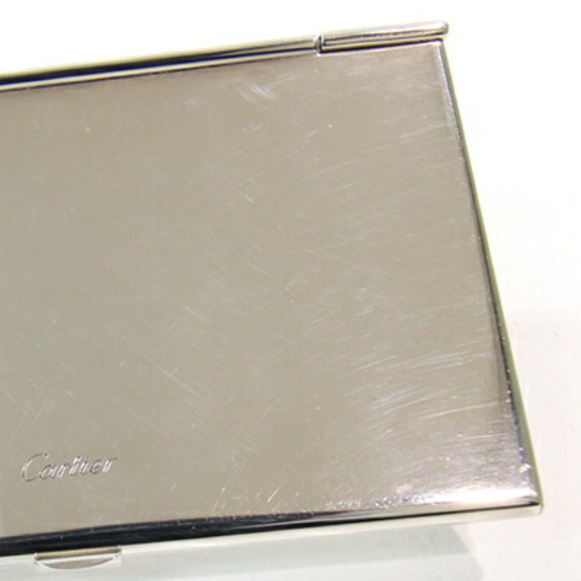 Cartier Cartier Business Card Holder T1220284 Silver SV Sterling 925 Case Men's Size ONE SIZE - 7 Thumbnail
