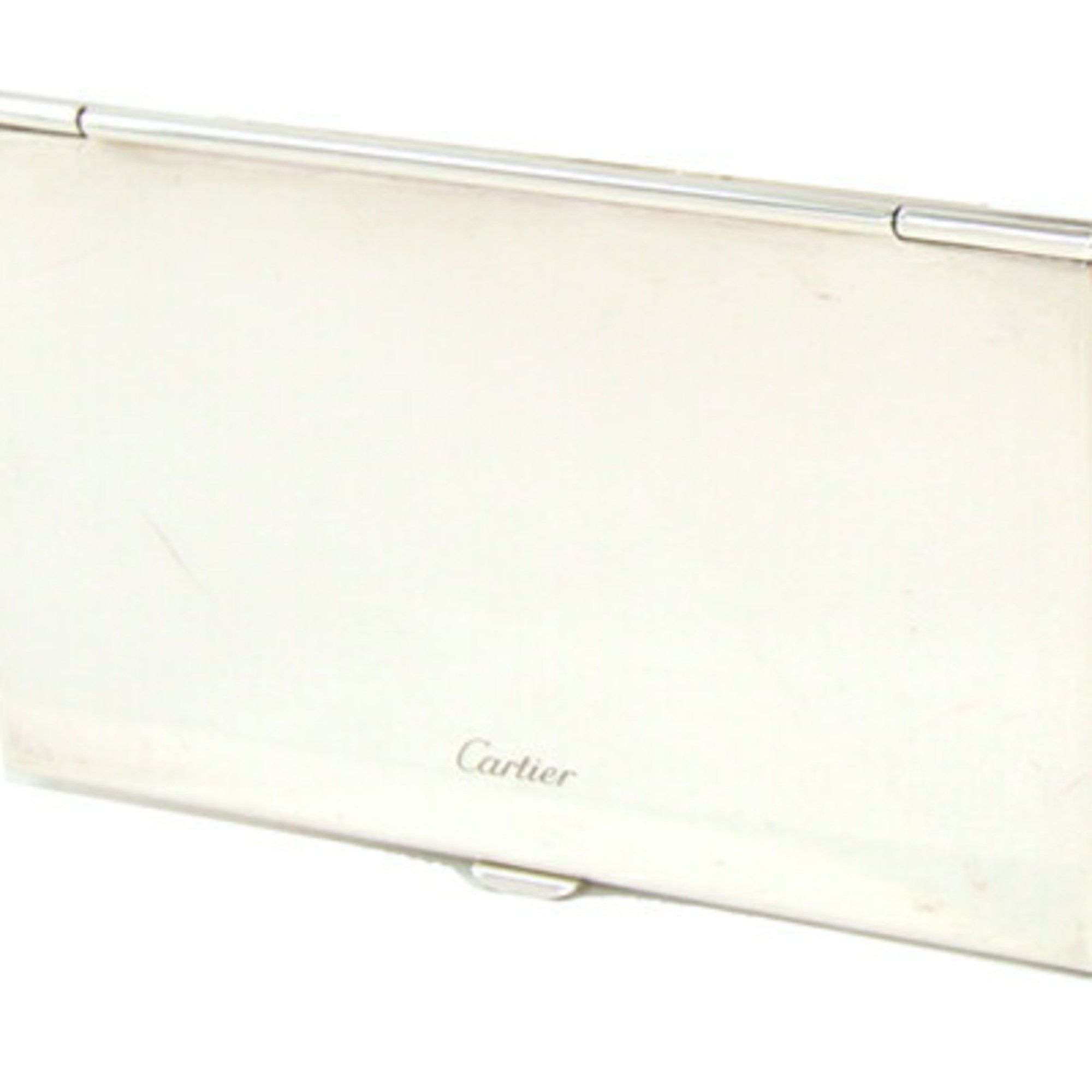 Cartier Cartier Business Card Holder T1220284 Silver SV Sterling 925 Case Men's Size ONE SIZE - 2 Thumbnail
