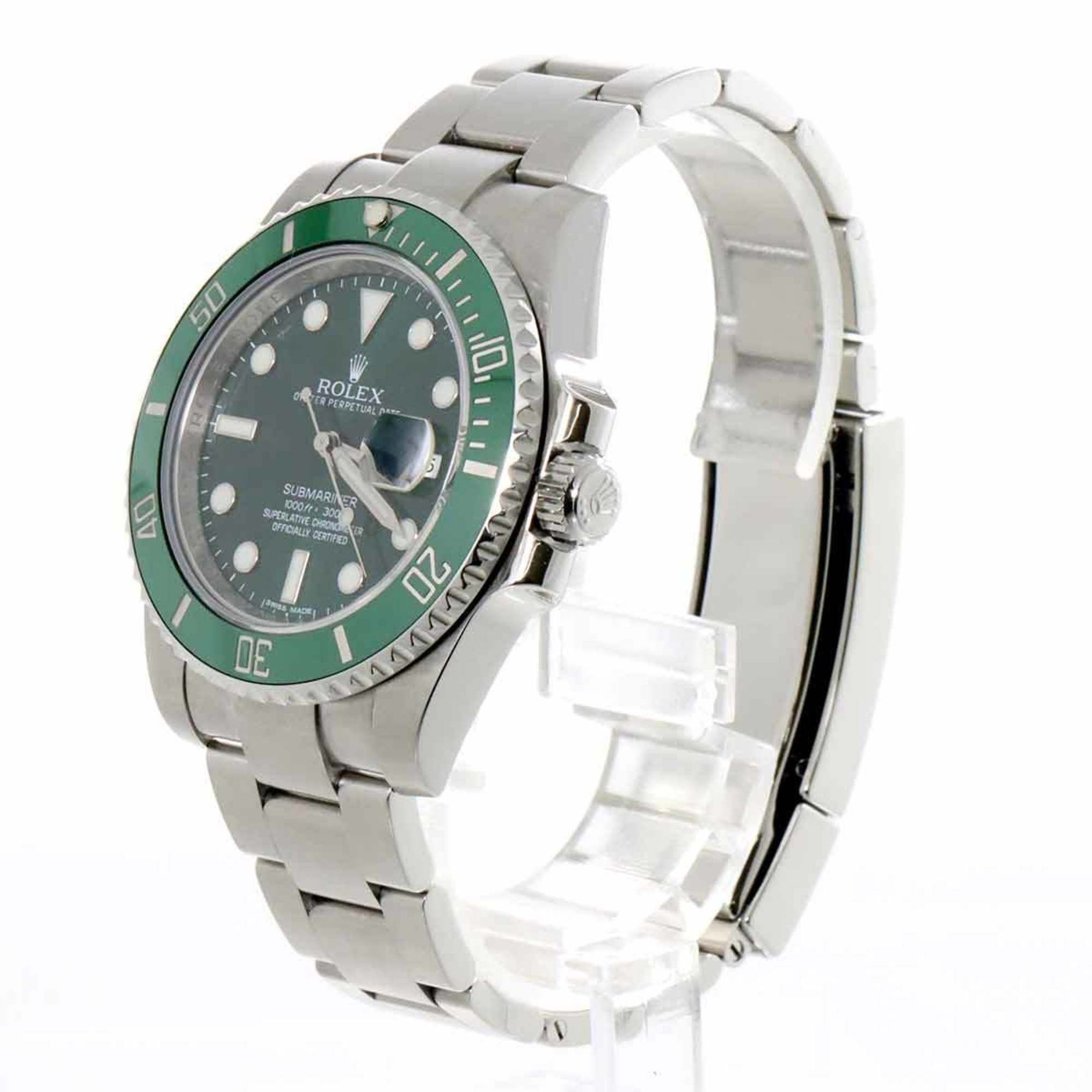 Rolex Rolex Submariner Date 116610LV Random Number Roulette Men's Watch Green Bezel Dial Automatic Self-Winding Size ONE SIZE - 2 Thumbnail