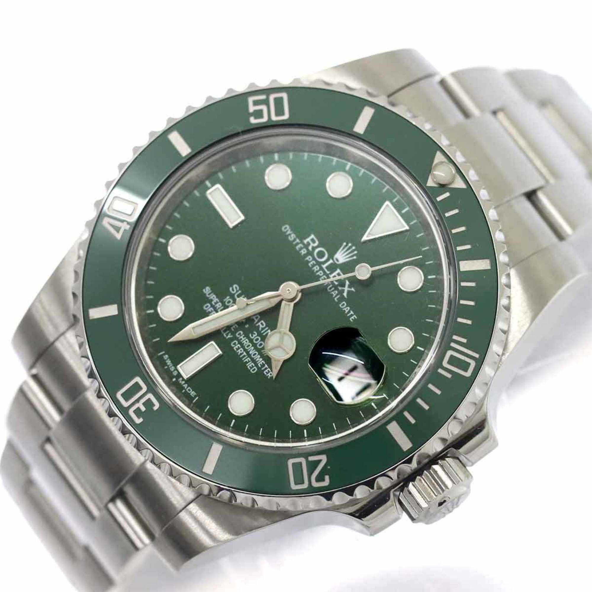 Rolex Rolex Submariner Date 116610LV Random Number Roulette Men's Watch Green Bezel Dial Automatic Self-Winding Size ONE SIZE - 7 Thumbnail