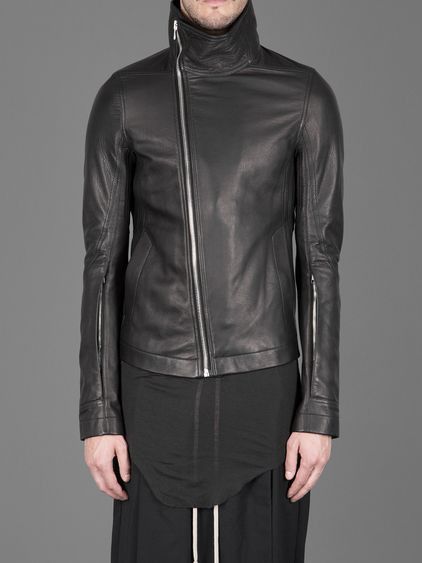 Rick Owens FW14 Bauhaus leather jacket | Grailed