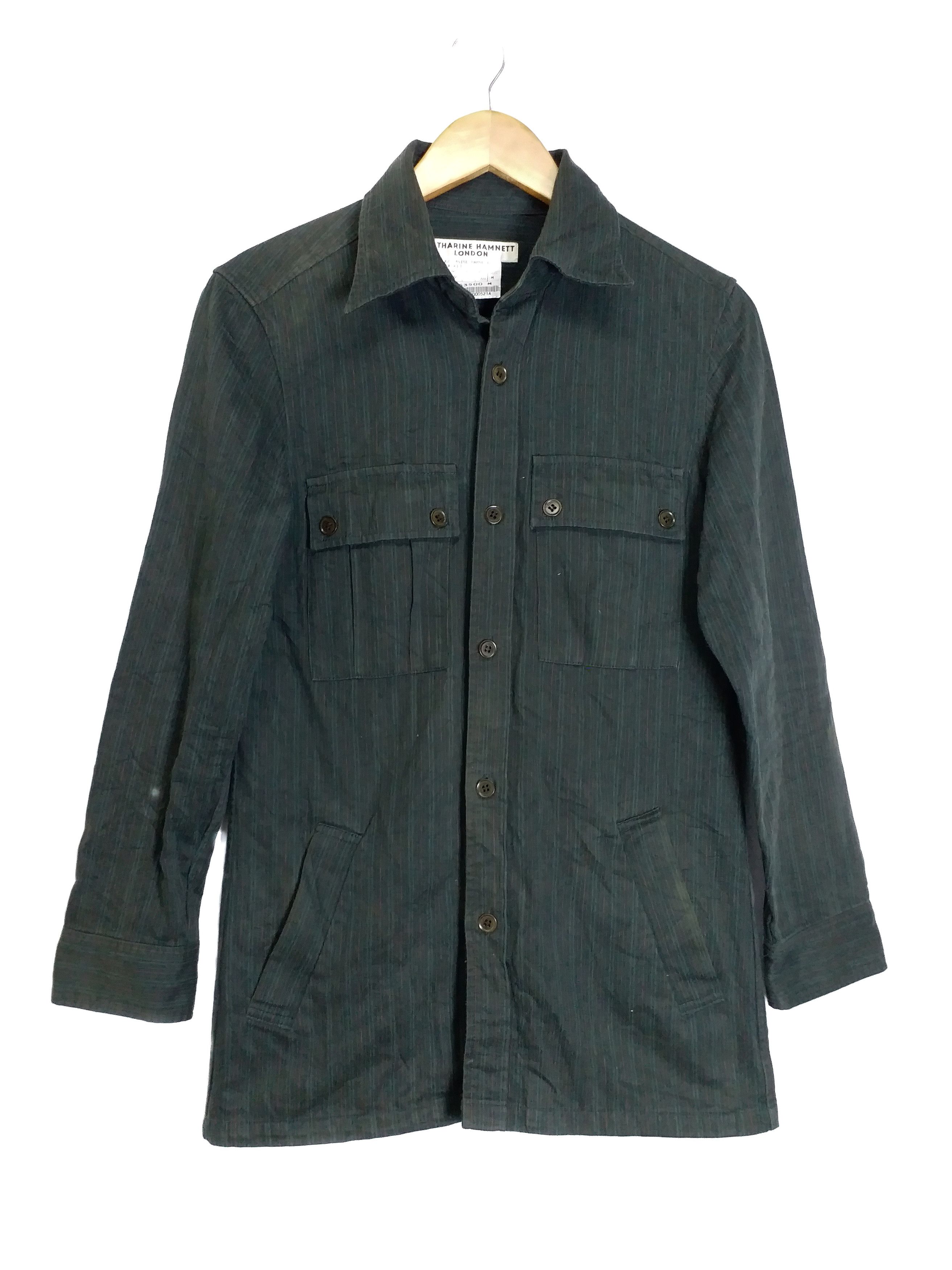 Vintage Katharine Hamnett London Stripe Hunting Style