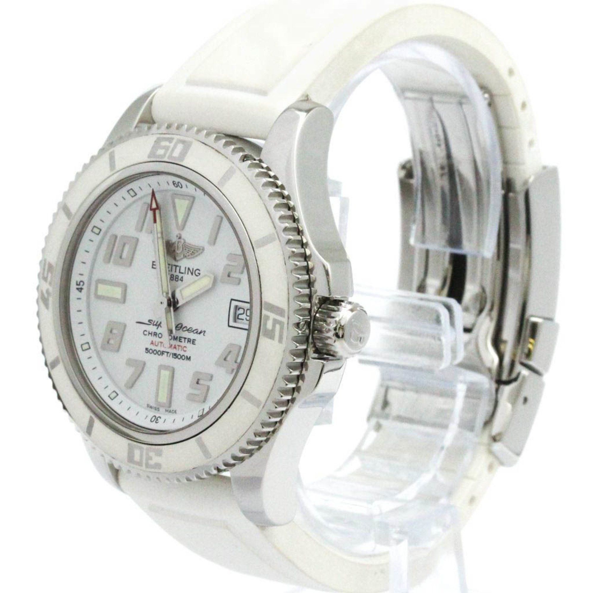 Breitling Polished BREITLING SuperOcean 42 Japan LTD Edition Steel Watch A17364 BF580433 Size ONE SIZE - 2 Thumbnail