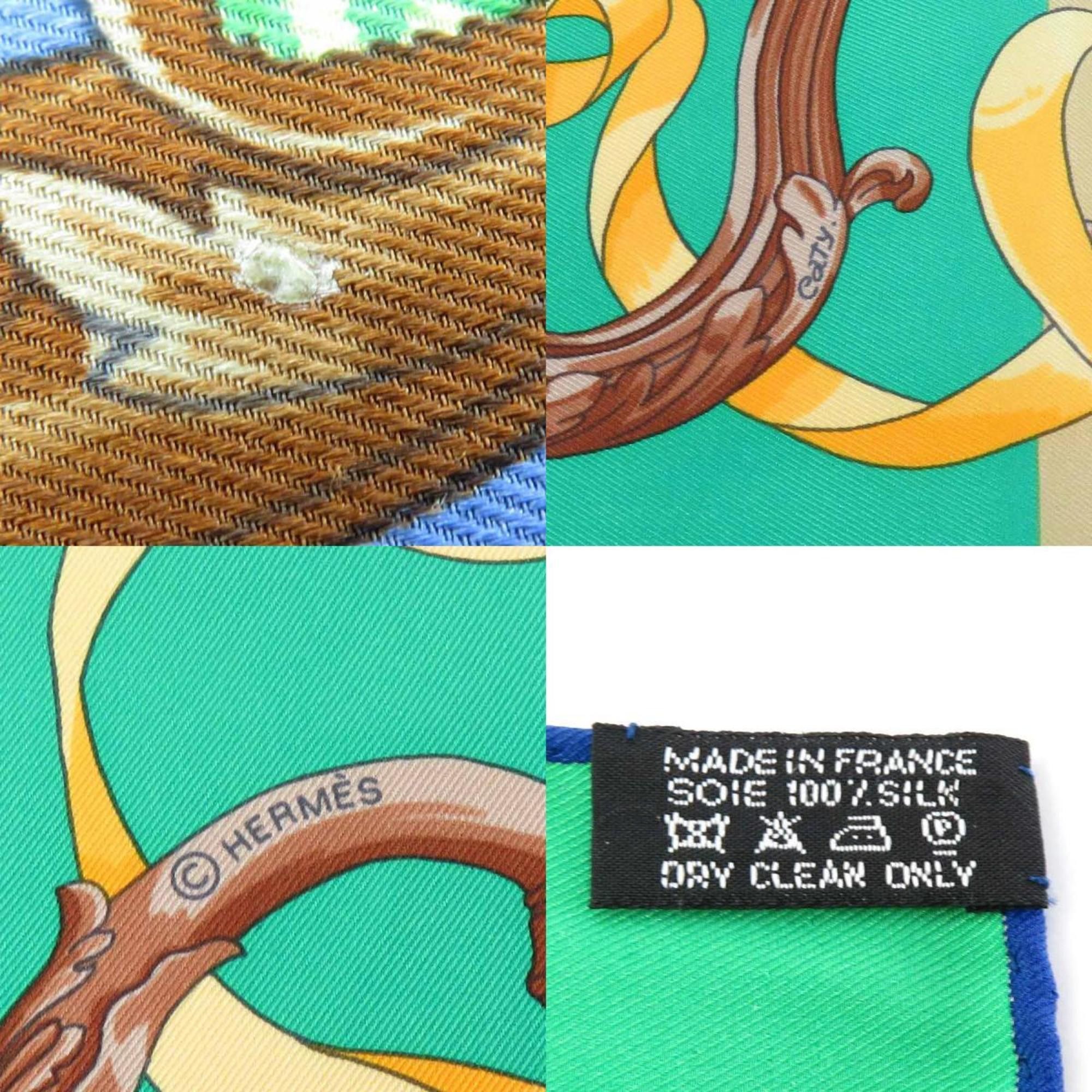 Hermes Hermès Carré H 65 scarf Size ONE SIZE - 5 Thumbnail