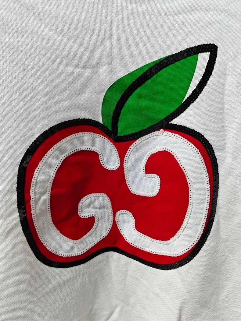 Gucci Gucci Apple Print Sweatshirt Size US S / EU 44-46 / 1 - 3 Thumbnail
