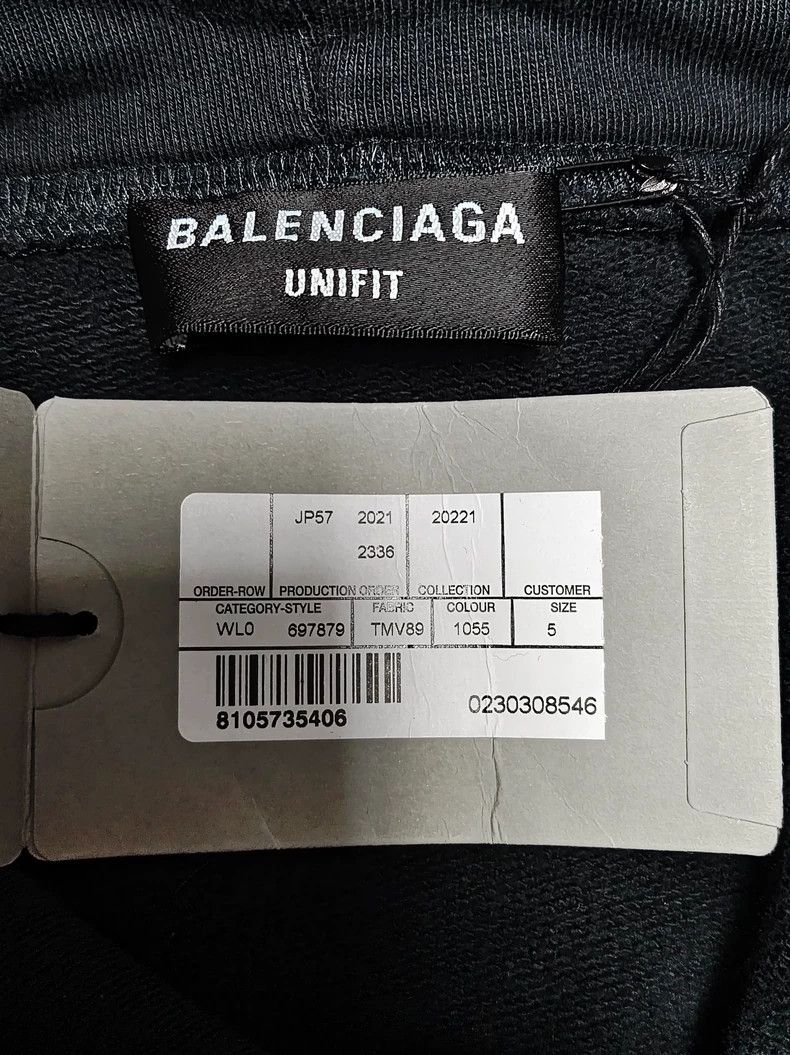 Balenciaga Balenciaga SS22 Lightning Bolt Hoodie Size US M / EU 48-50 / 2 - 4 Thumbnail