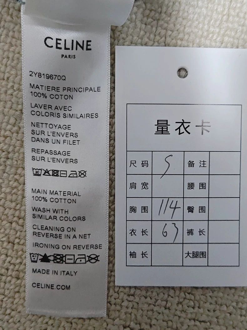 Celine Celine Logo Color Block Long Sleeve Sweatshirt Size US S / EU 44-46 / 1 - 6 Thumbnail