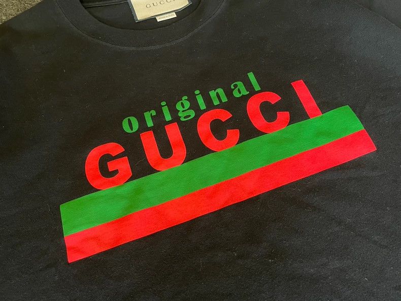 Gucci Gucci Black Oversized T-Shirt for Unisex Size US XS / EU 42 / 0 - 2 Thumbnail