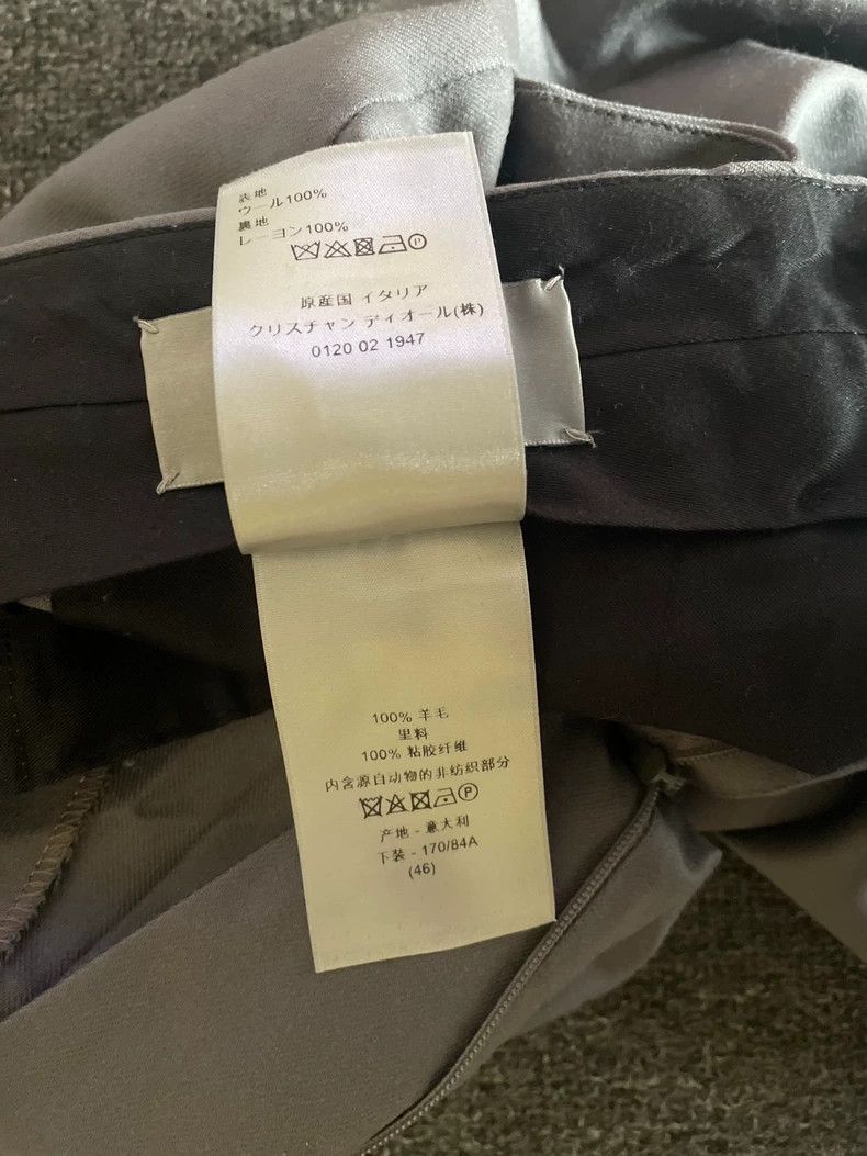 Dior Dior Grey Wool Casual Pants Size US 34 / EU 50 - 6 Thumbnail