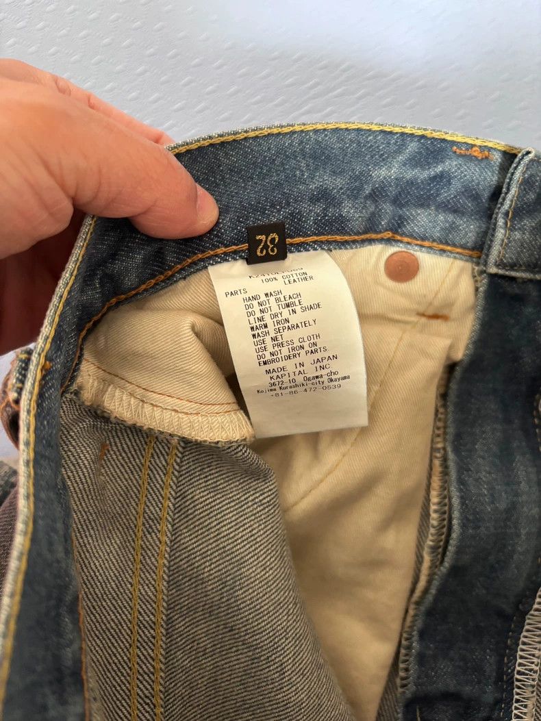 Kapital New Kapital Denim Pants Size 32 Size US 32 / EU 48 - 6 Thumbnail