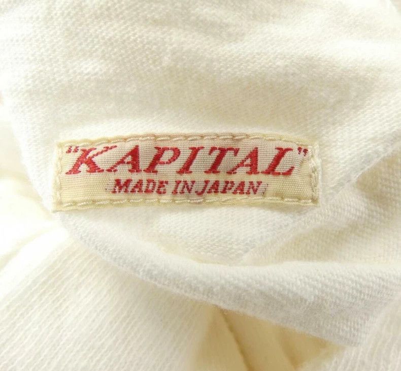 Kapital Kapital White Pocket Hoodie Size US M / EU 48-50 / 2 - 4 Thumbnail