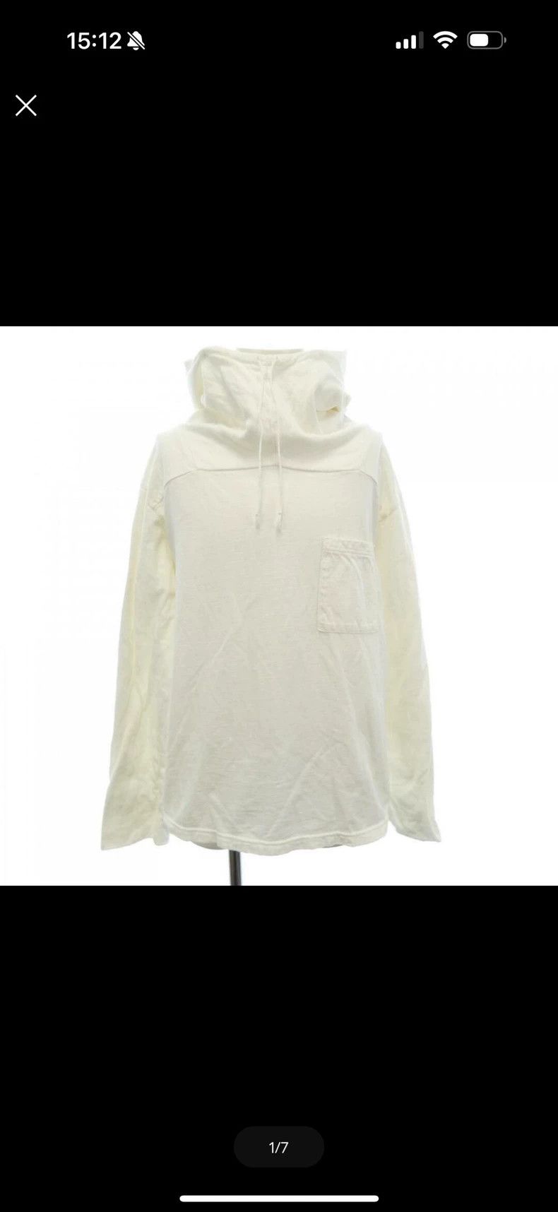 Kapital Kapital White Pocket Hoodie Size US M / EU 48-50 / 2 - 8 Thumbnail