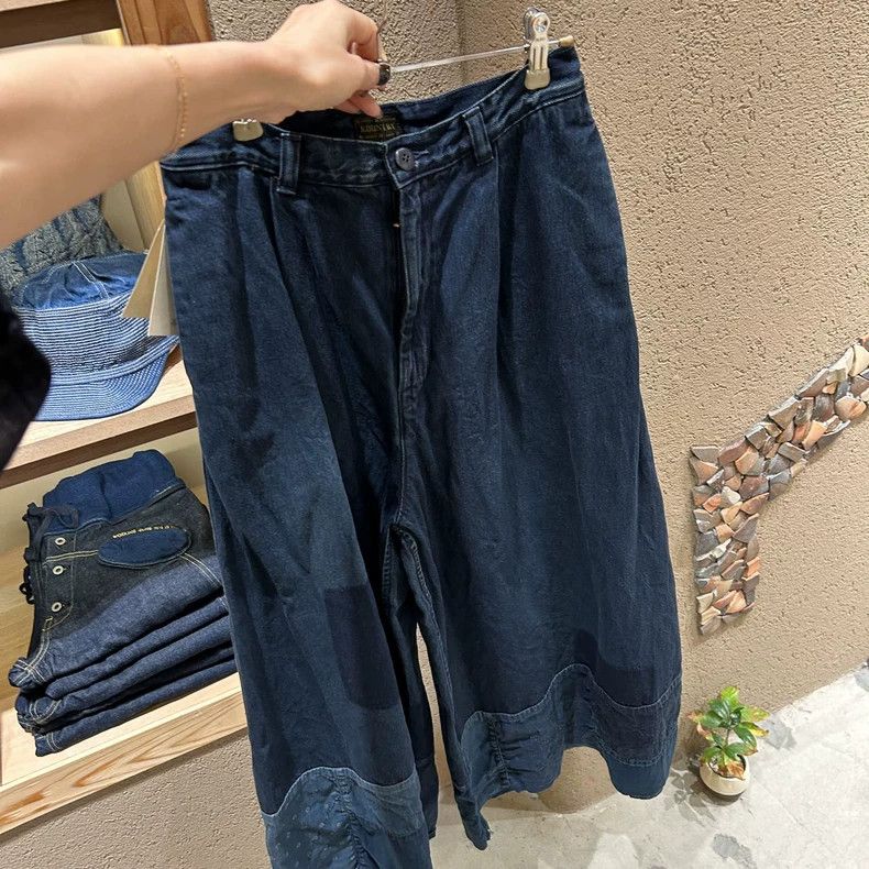 Kapital New Kapital Wide Leg Denim Pants Size US 26 / EU 42 - 3 Thumbnail