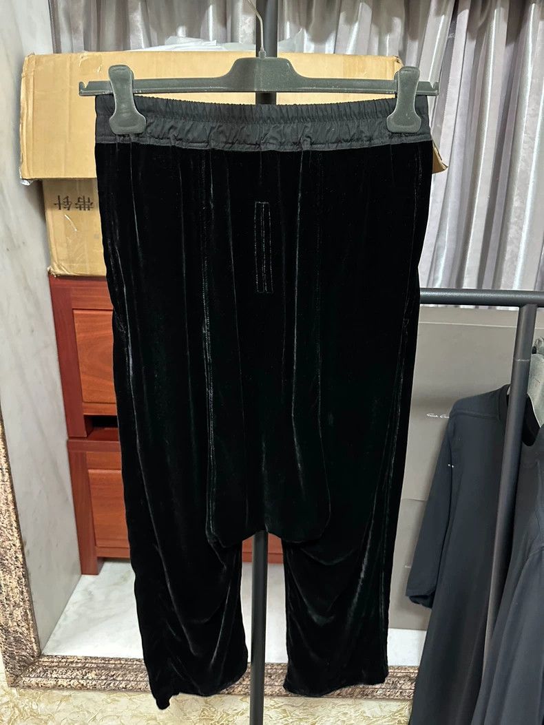 Rick Owens Rick Owens Velvet Three-Quarter Pants Size US 31 - 3 Thumbnail