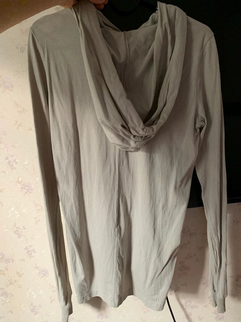 Rick Owens Rick Owens Hooded Sweatshirt in Sea Salt Green Size US M / EU 48-50 / 2 - 3 Thumbnail