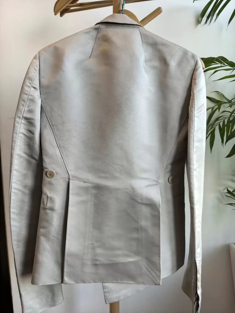 Rick Owens Silk Short Jacket by Rick Owens Size US M / EU 48-50 / 2 - 2 Thumbnail