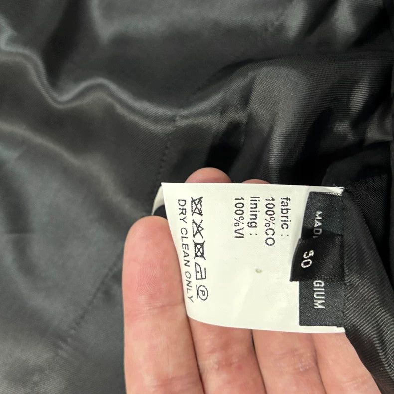 Raf Simons Raf Simons Black Sleeveless Suit Jacket Size US XL / EU 56 / 4 - 4 Thumbnail