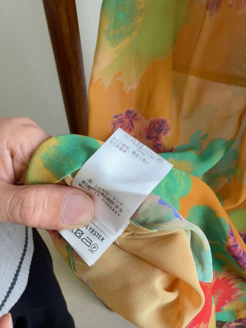 Dries Van Noten Colorful Floral Short Sleeve Shirt Size US M / EU 48-50 / 2 - 5 Thumbnail