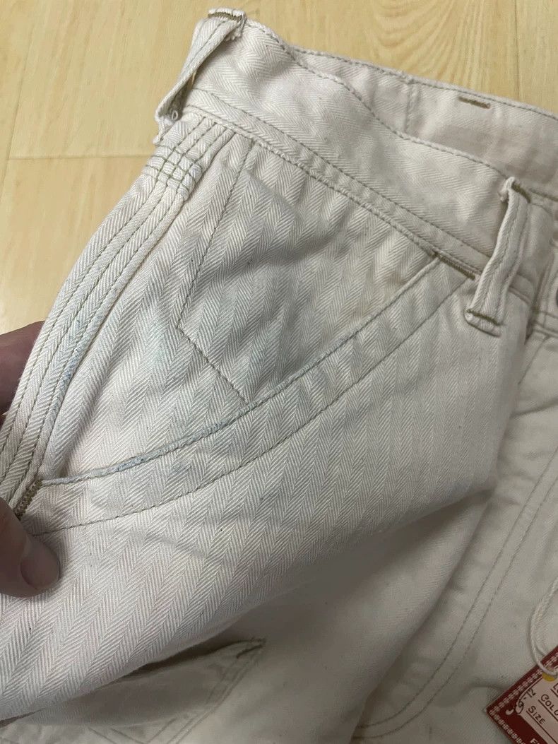 Freewheelers Freewheelers White Cargo Pants for Sale Size US 30 / EU 46 - 4 Thumbnail