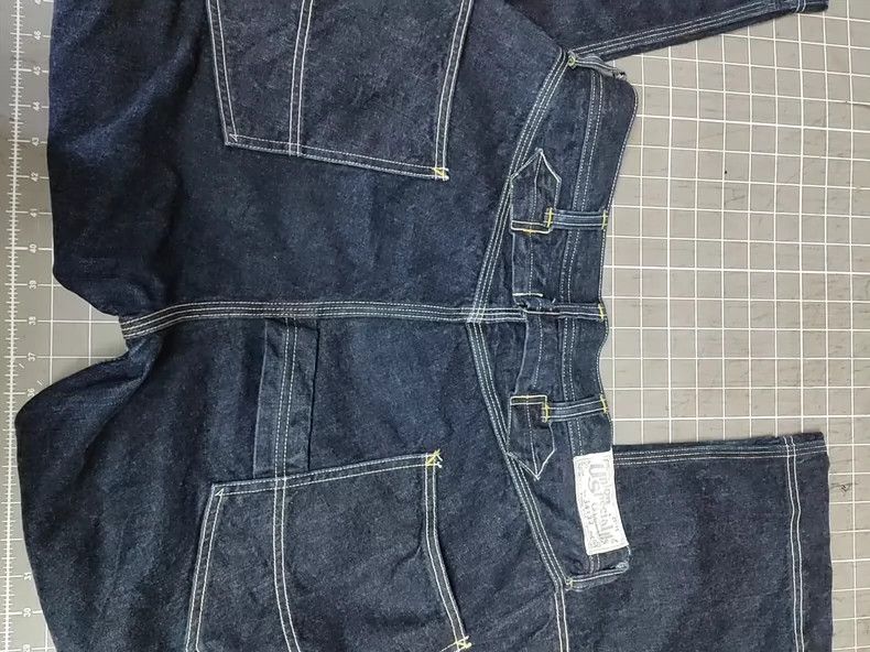 Freewheelers Japanese Freewheelers Denim Pants Size 34 Size US 34 / EU 50 - 5 Thumbnail