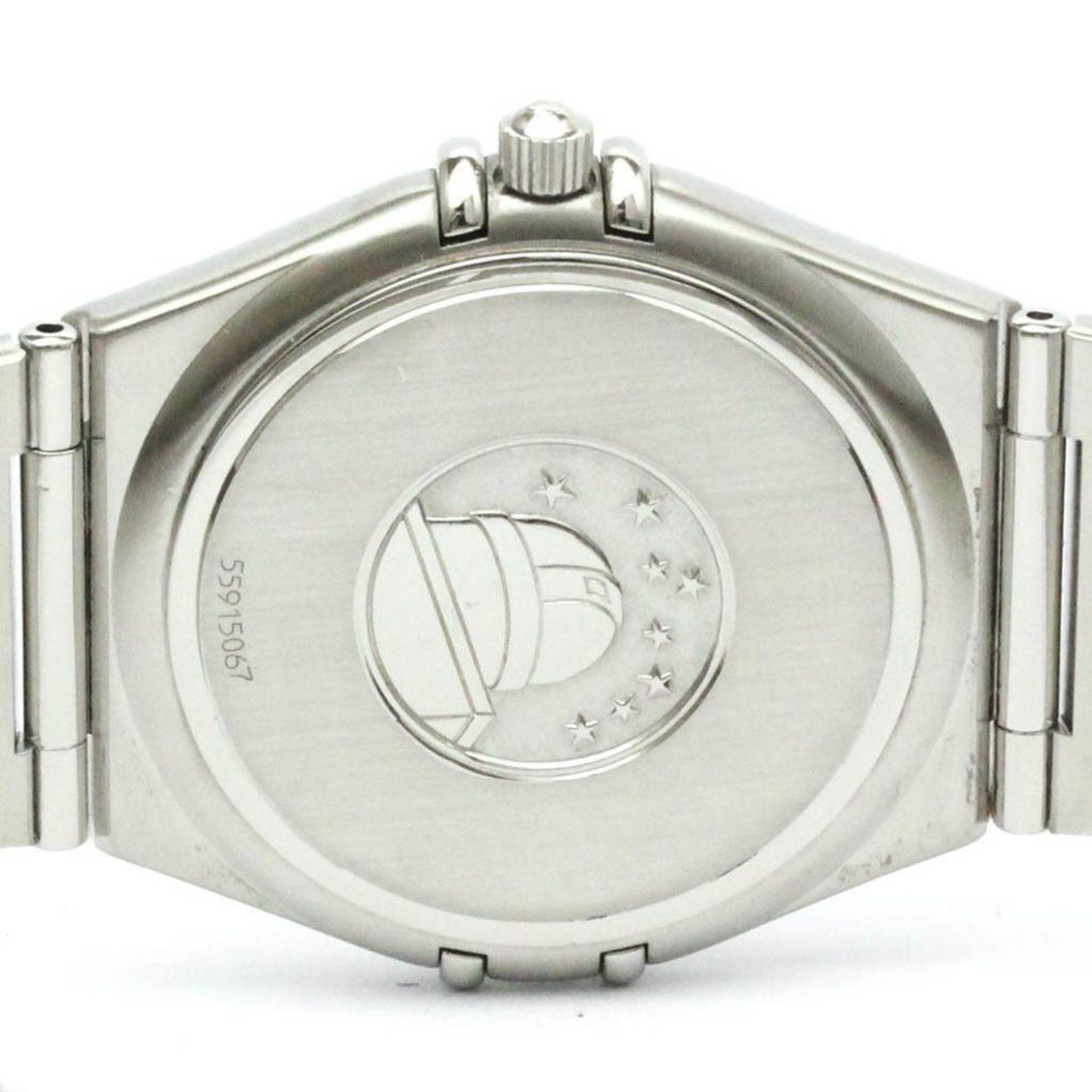 Omega Polished OMEGA Constellation Stainless Steel Quartz Mens Watch 1512.40 BF580538 Size ONE SIZE - 7 Thumbnail