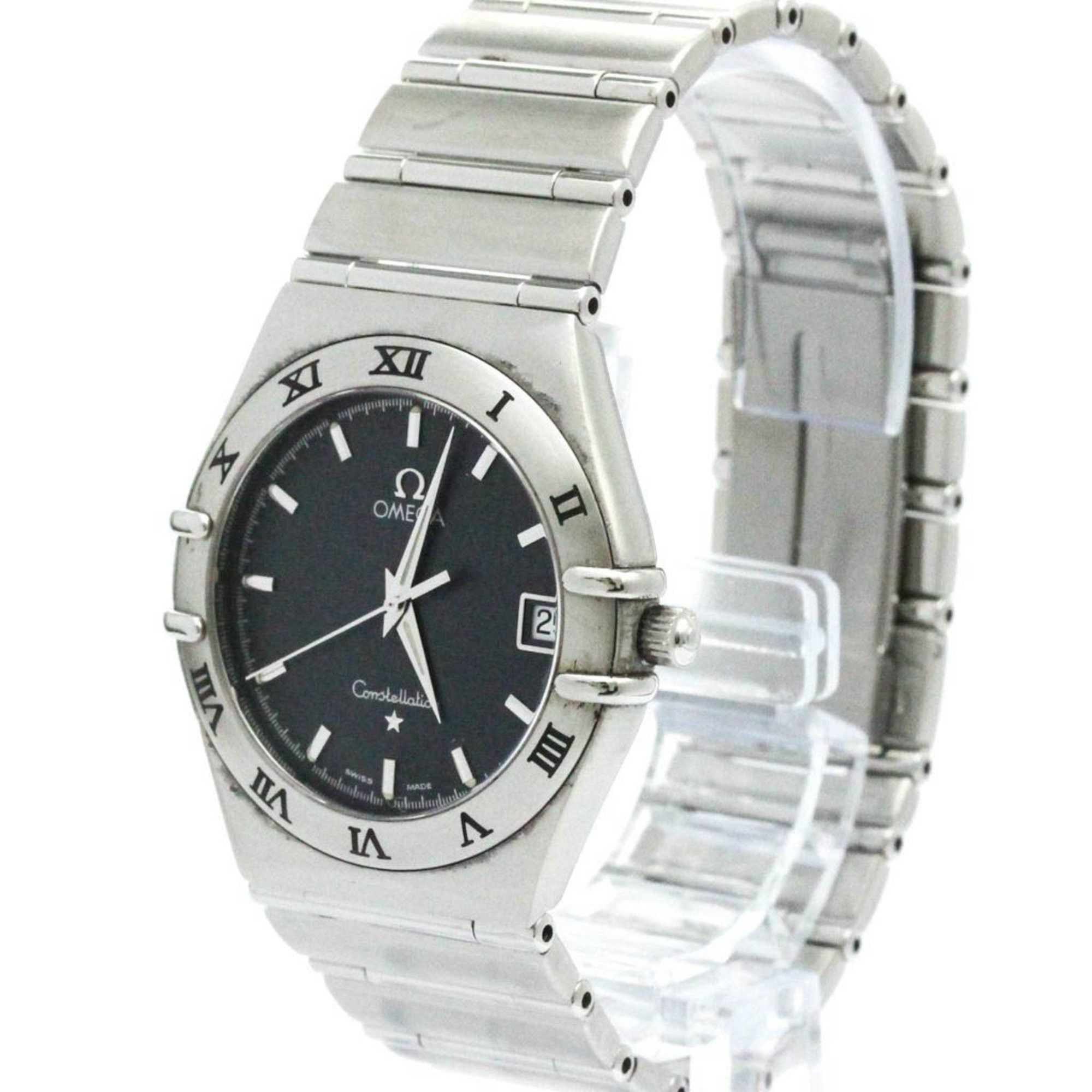 Omega Polished OMEGA Constellation Stainless Steel Quartz Mens Watch 1512.40 BF580538 Size ONE SIZE - 2 Thumbnail