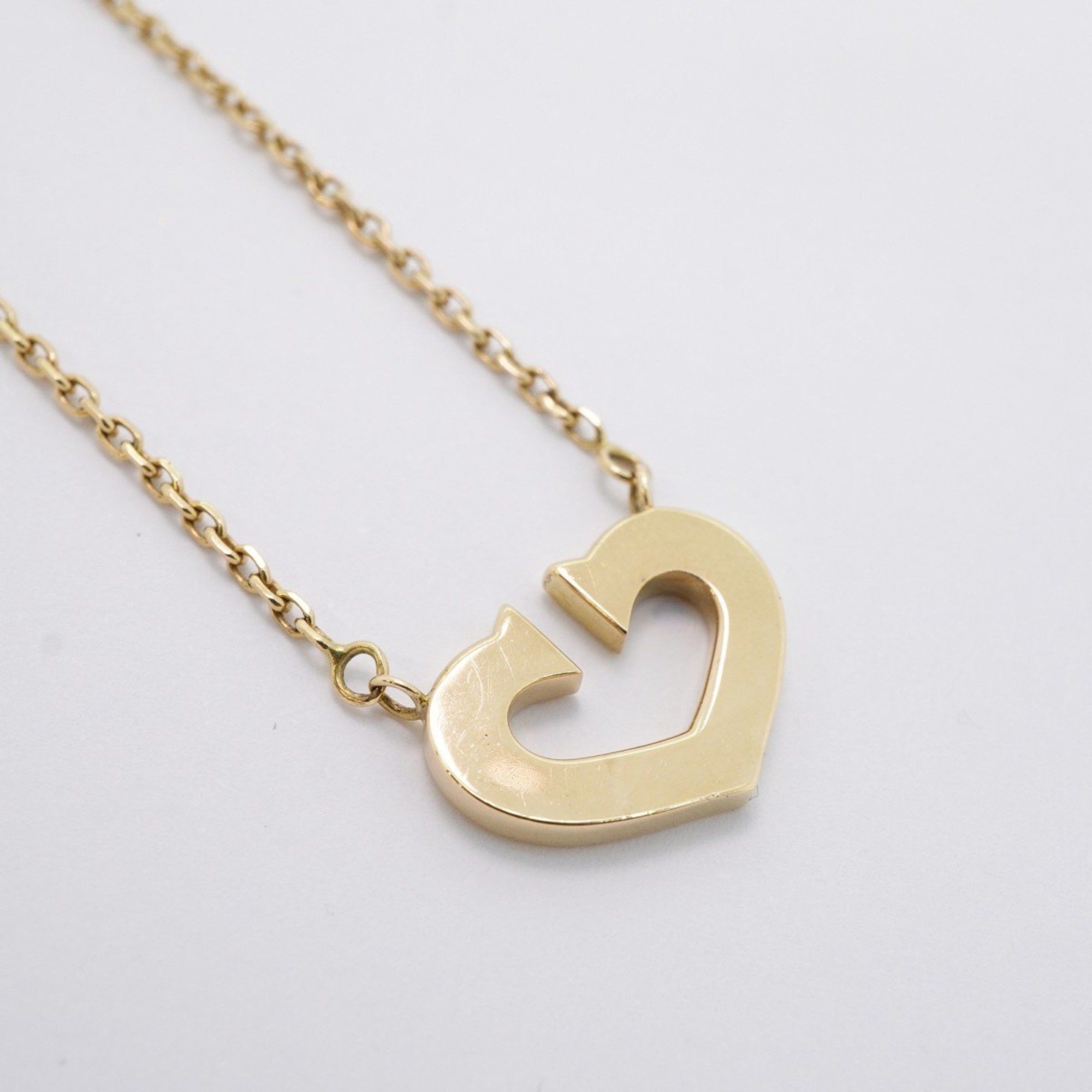 Cartier Cartier 2C heart necklace Size ONE SIZE - 3 Thumbnail