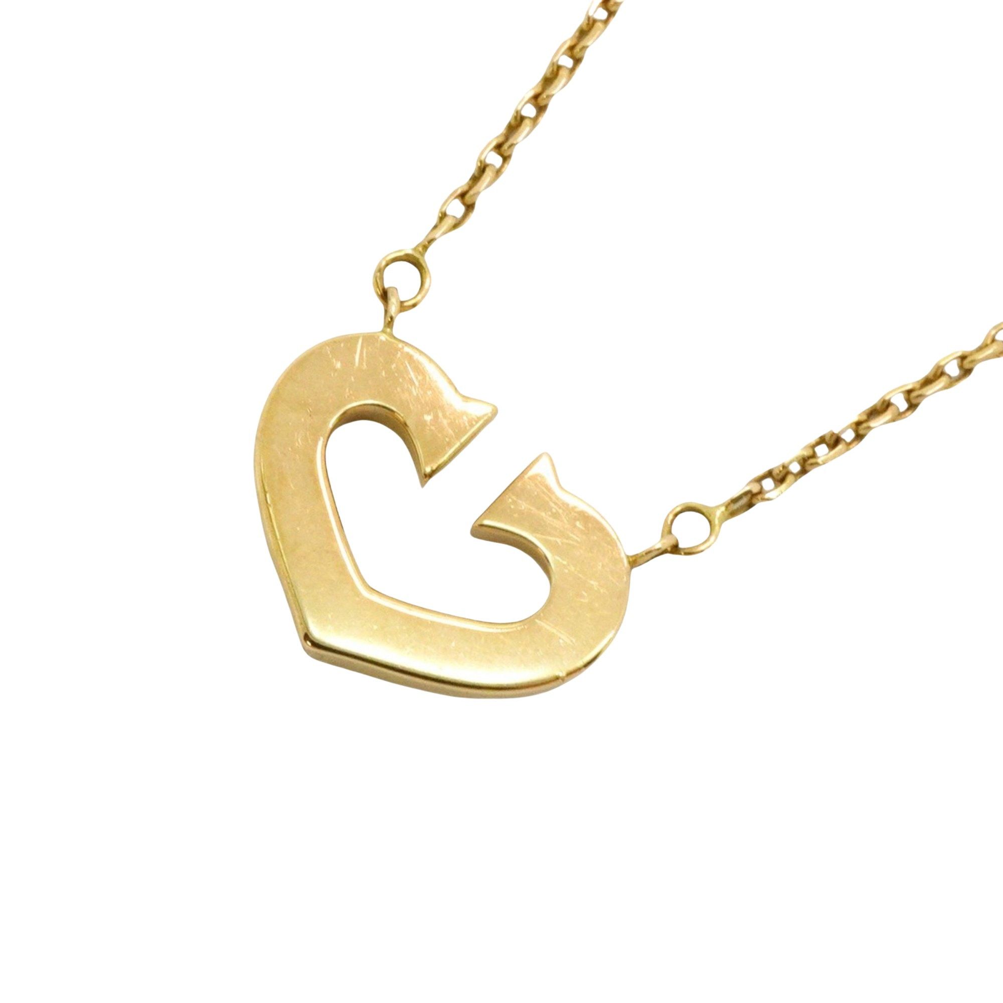 Cartier Cartier 2C heart necklace Size ONE SIZE - 2 Thumbnail