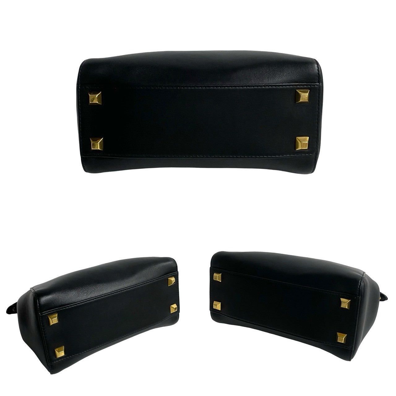 Fendi Fendi Shoulder Bag Black Leather Size ONE SIZE - 6 Thumbnail