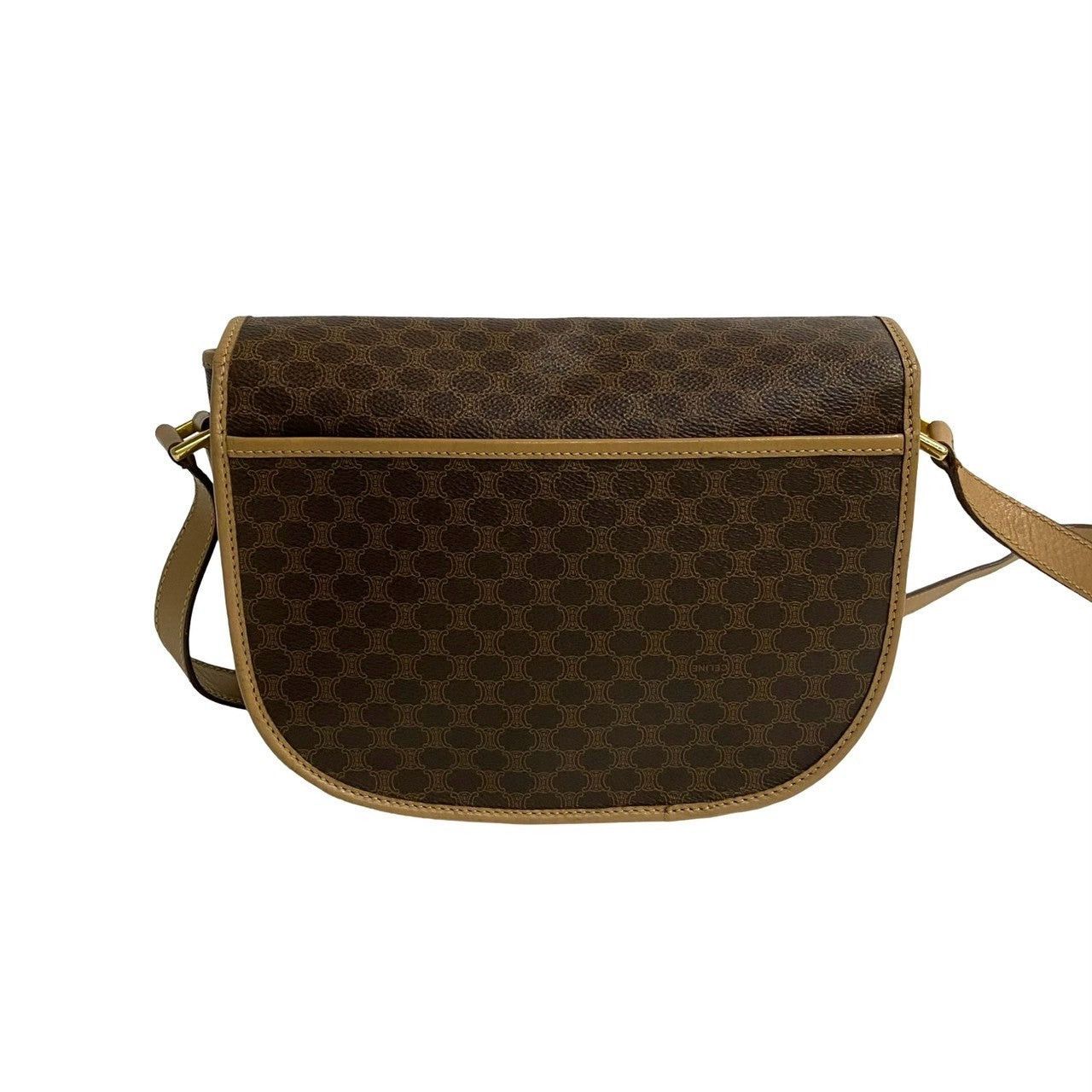 Celine Celine Shoulder Bag Brown Leather Size ONE SIZE - 4 Thumbnail