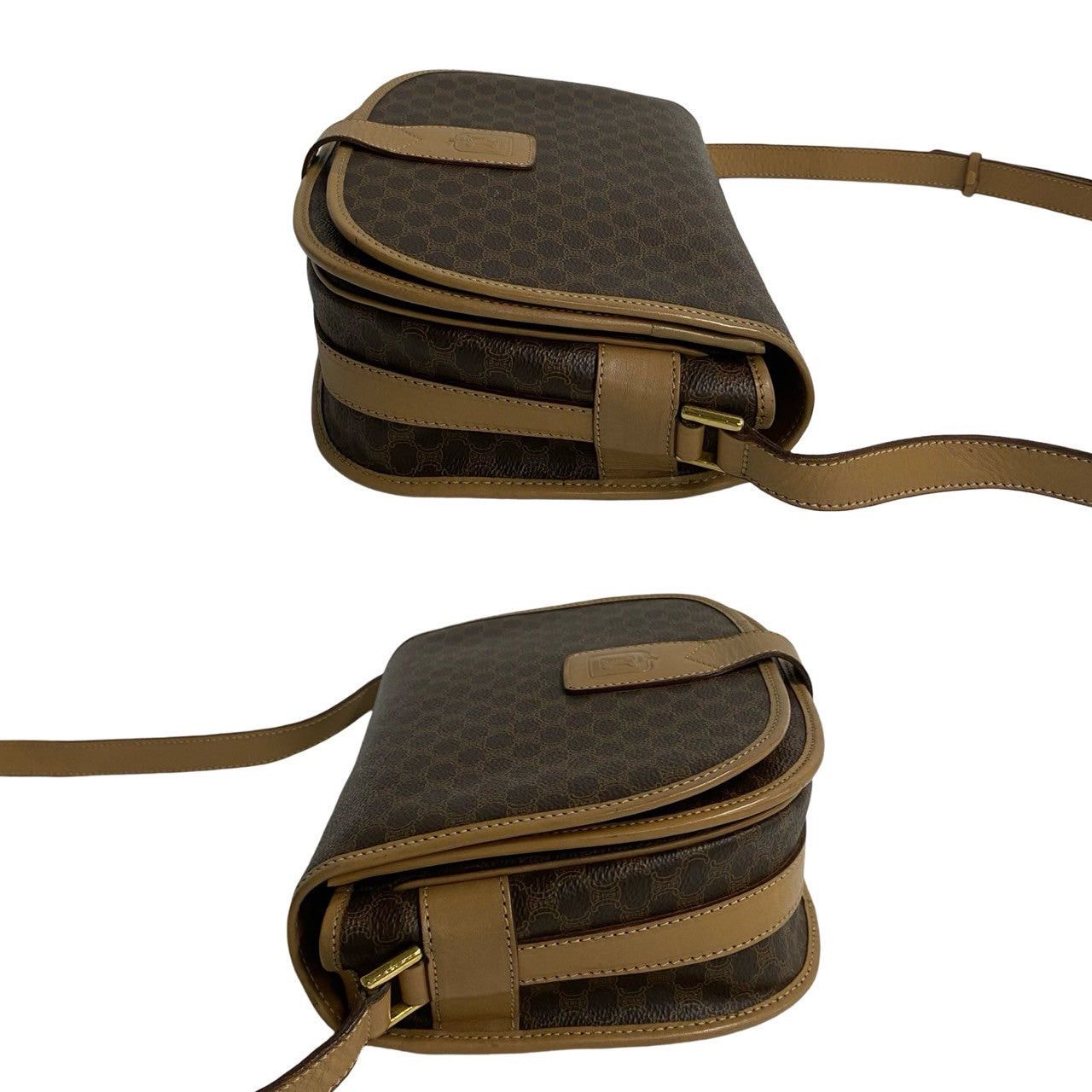 Celine Celine Shoulder Bag Brown Leather Size ONE SIZE - 5 Thumbnail