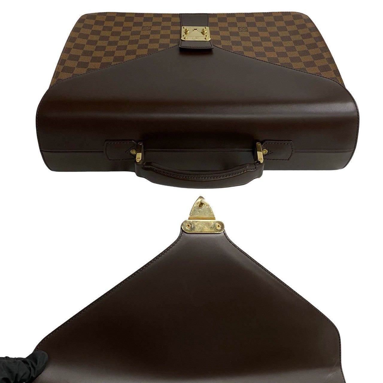 Louis Vuitton Louis Vuitton Handbag Brown Leather Size ONE SIZE - 7 Thumbnail