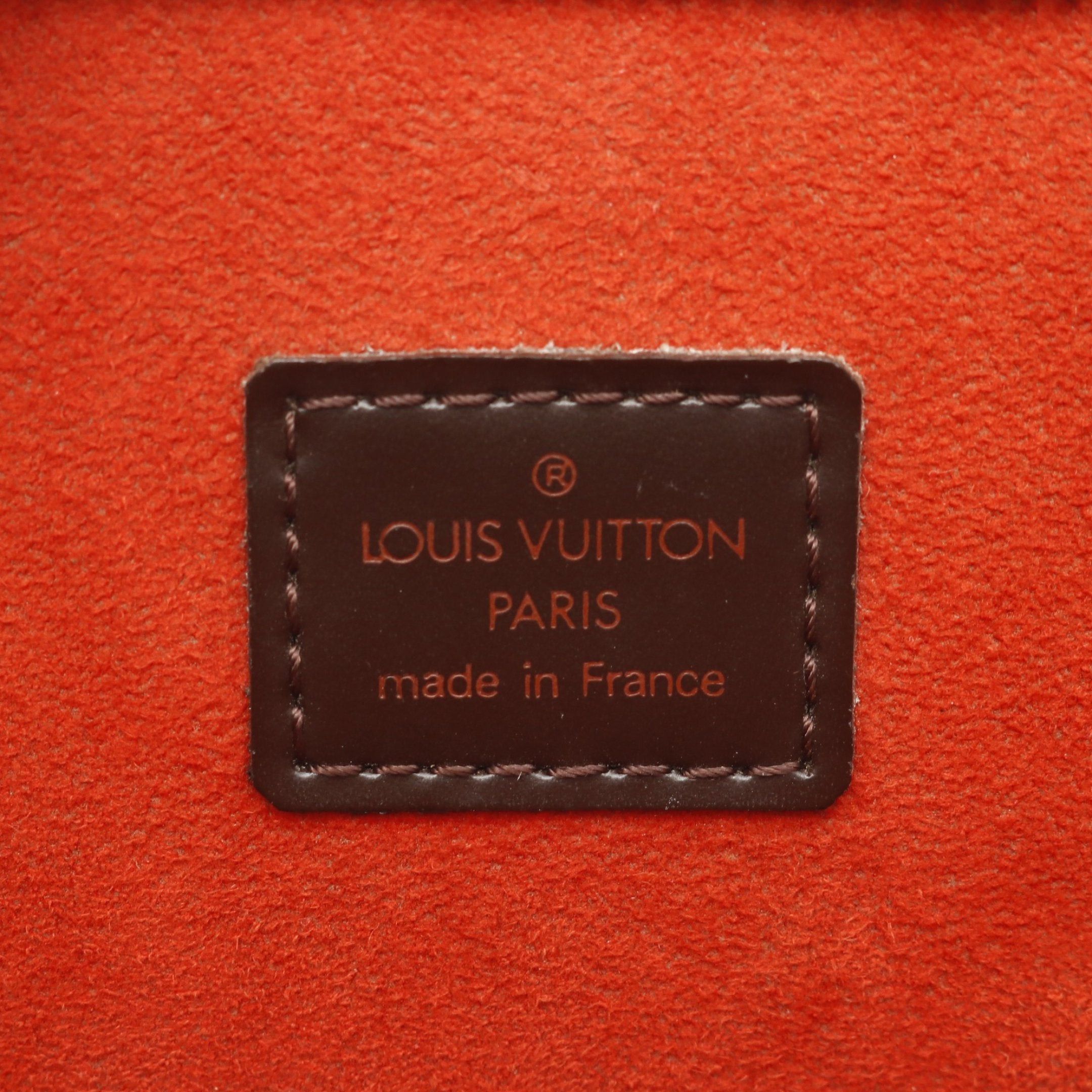 Louis Vuitton Louis Vuitton Venice Gm Damier Ebene Handbag Tote Bag Leather Brown Size ONE SIZE - 4 Thumbnail