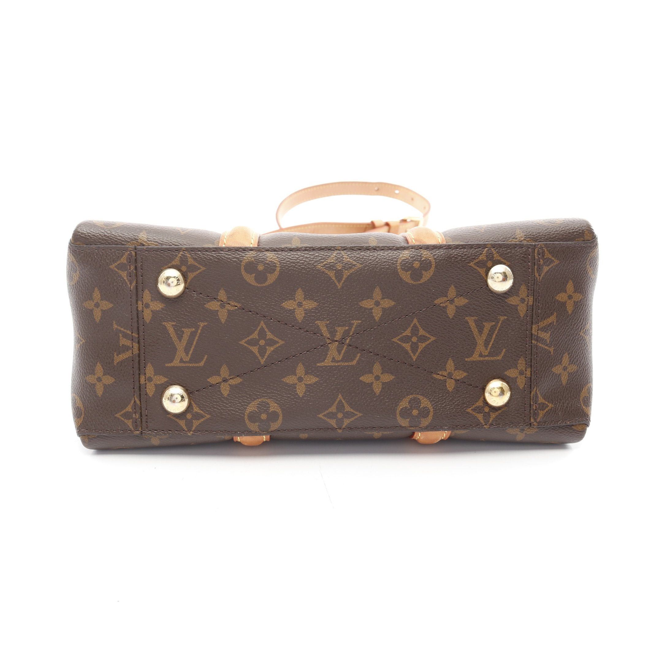 Louis Vuitton Louis Vuitton Soufflot Bb Monogram Handbag Leather Brown Size ONE SIZE - 15 Thumbnail