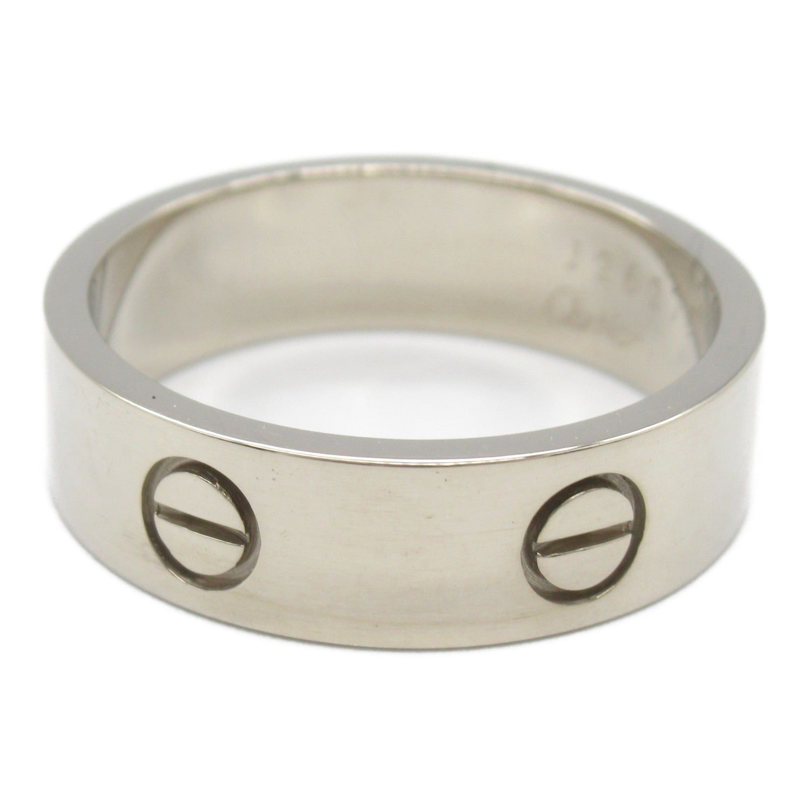 Cartier Cartier Love Ring K18Wg (White Gold) Silver Size ONE SIZE - 3 Thumbnail