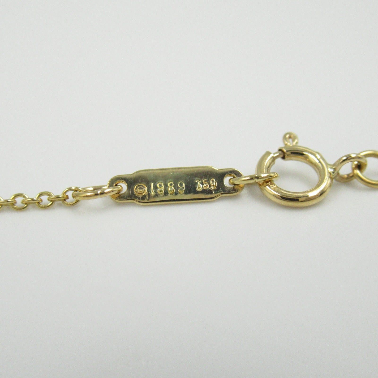 Tiffany & Co. Tiffany Co Butterfly Necklace Diamond K18 (Yellow Gold) Clear Size ONE SIZE - 5 Thumbnail