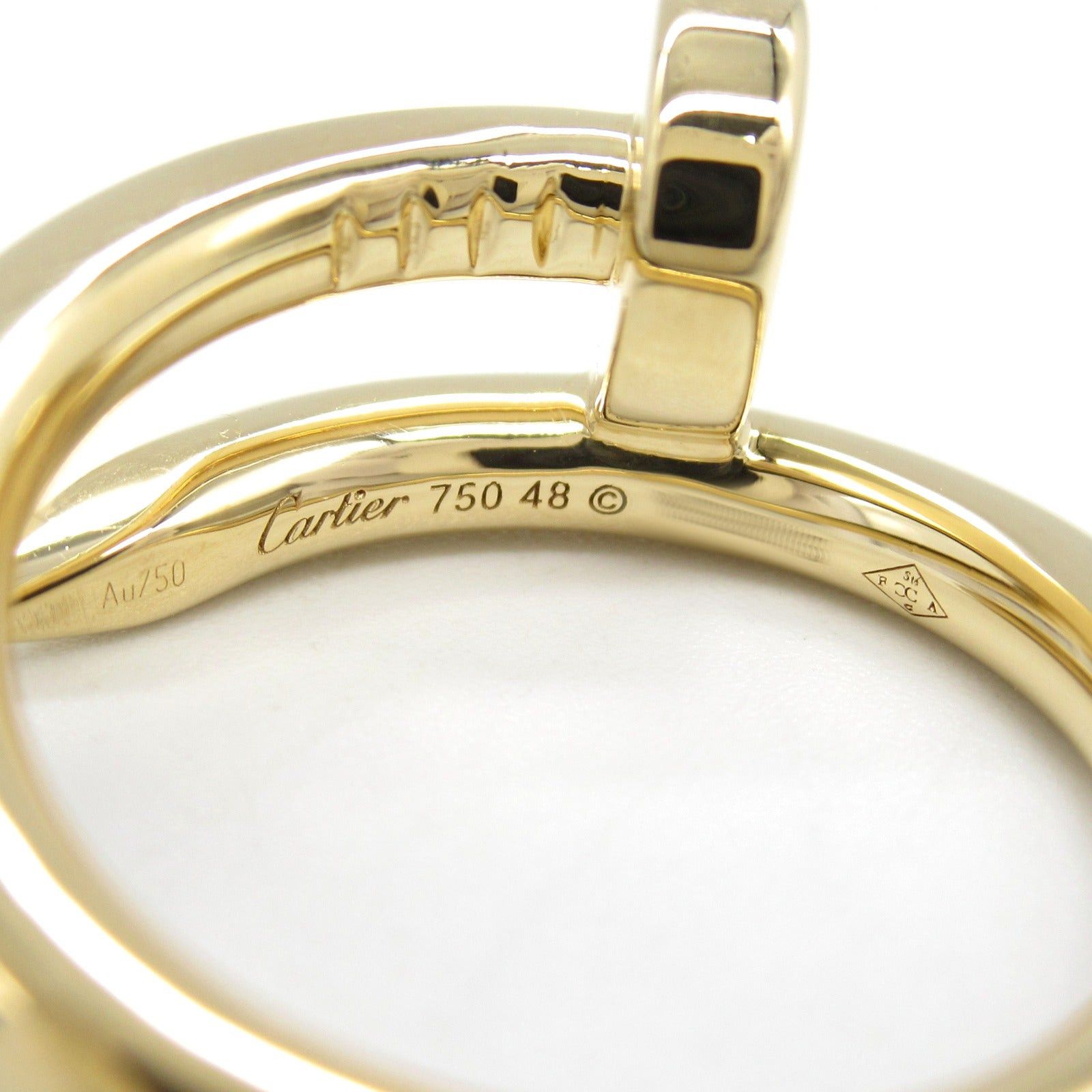Cartier Cartier Justo Ann Kuru Ring K18 (Yellow Gold) Gold Size ONE SIZE - 4 Thumbnail