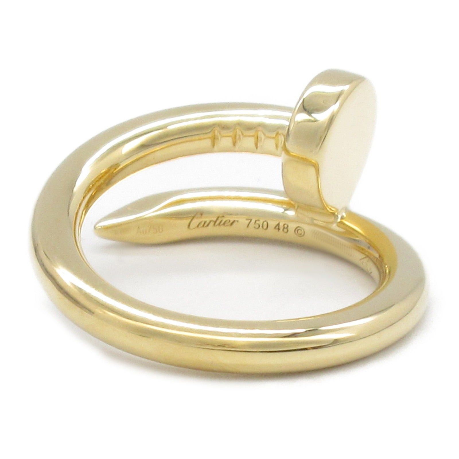 Cartier Cartier Justo Ann Kuru Ring K18 (Yellow Gold) Gold Size ONE SIZE - 3 Thumbnail