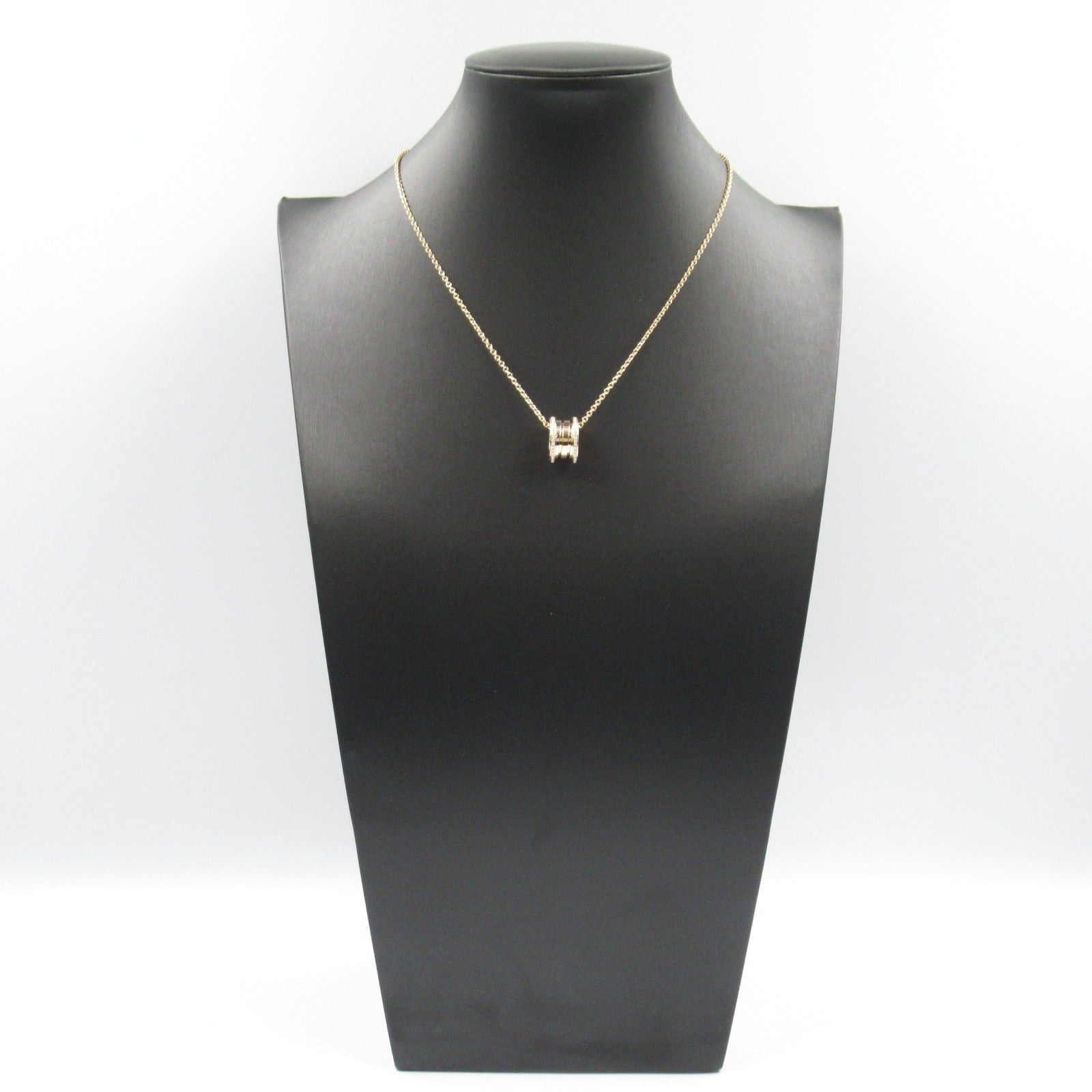Bvlgari Bvlgari B Zero One Necklace Pave Diamond K18Pg (Pink Gold) Clear Size ONE SIZE - 8 Thumbnail