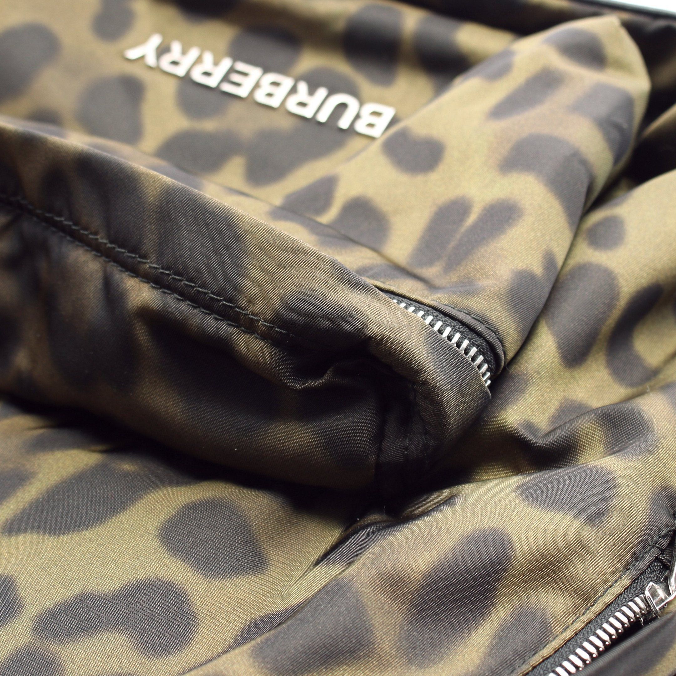 Burberry Burberry Backpack Rucksack Nylon Leather Khaki Green Multicolor Metal Logo Size ONE SIZE - 5 Thumbnail