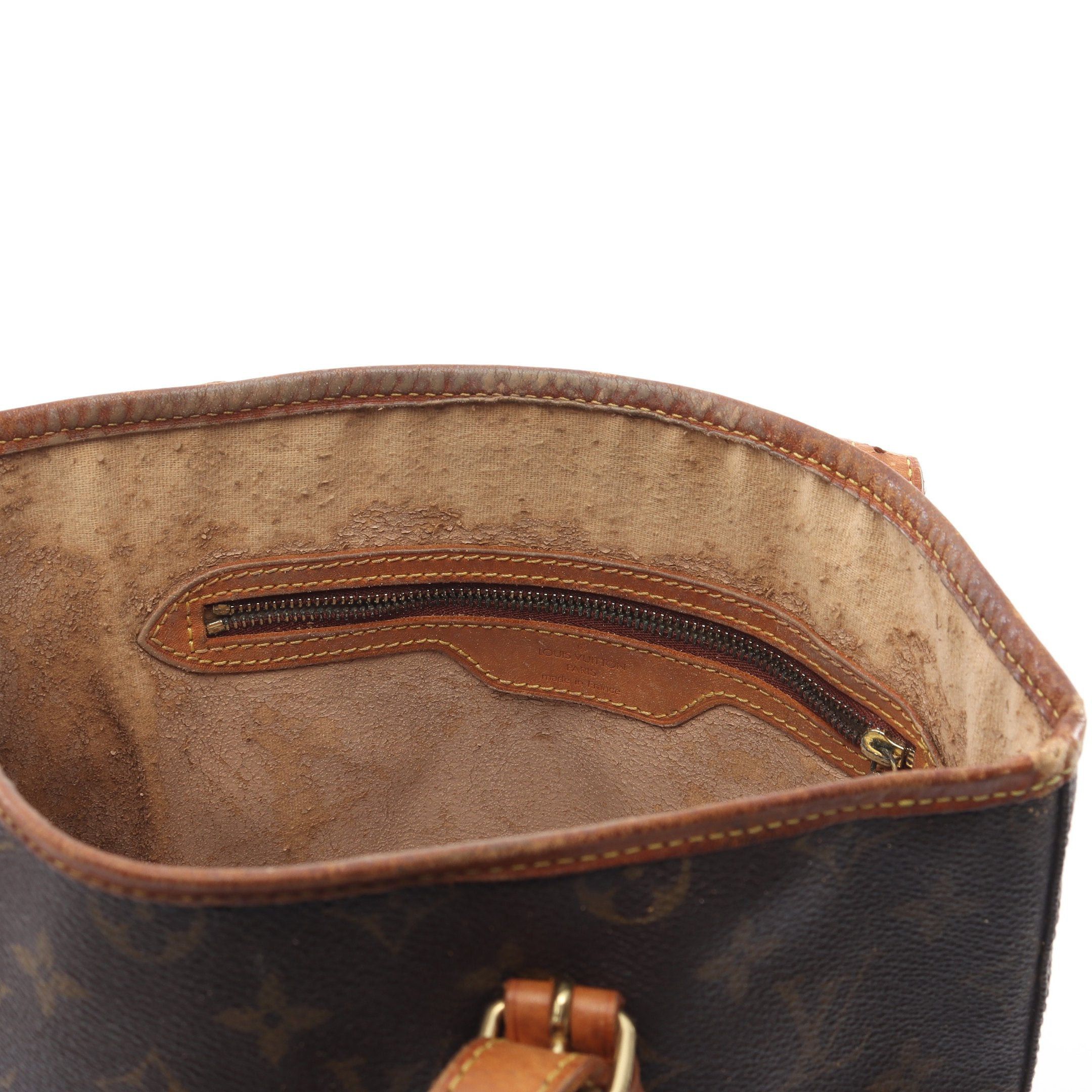 Louis Vuitton Louis Vuitton Bucket Gm Monogram Shoulder Bag Leather Brown Size ONE SIZE - 9 Thumbnail
