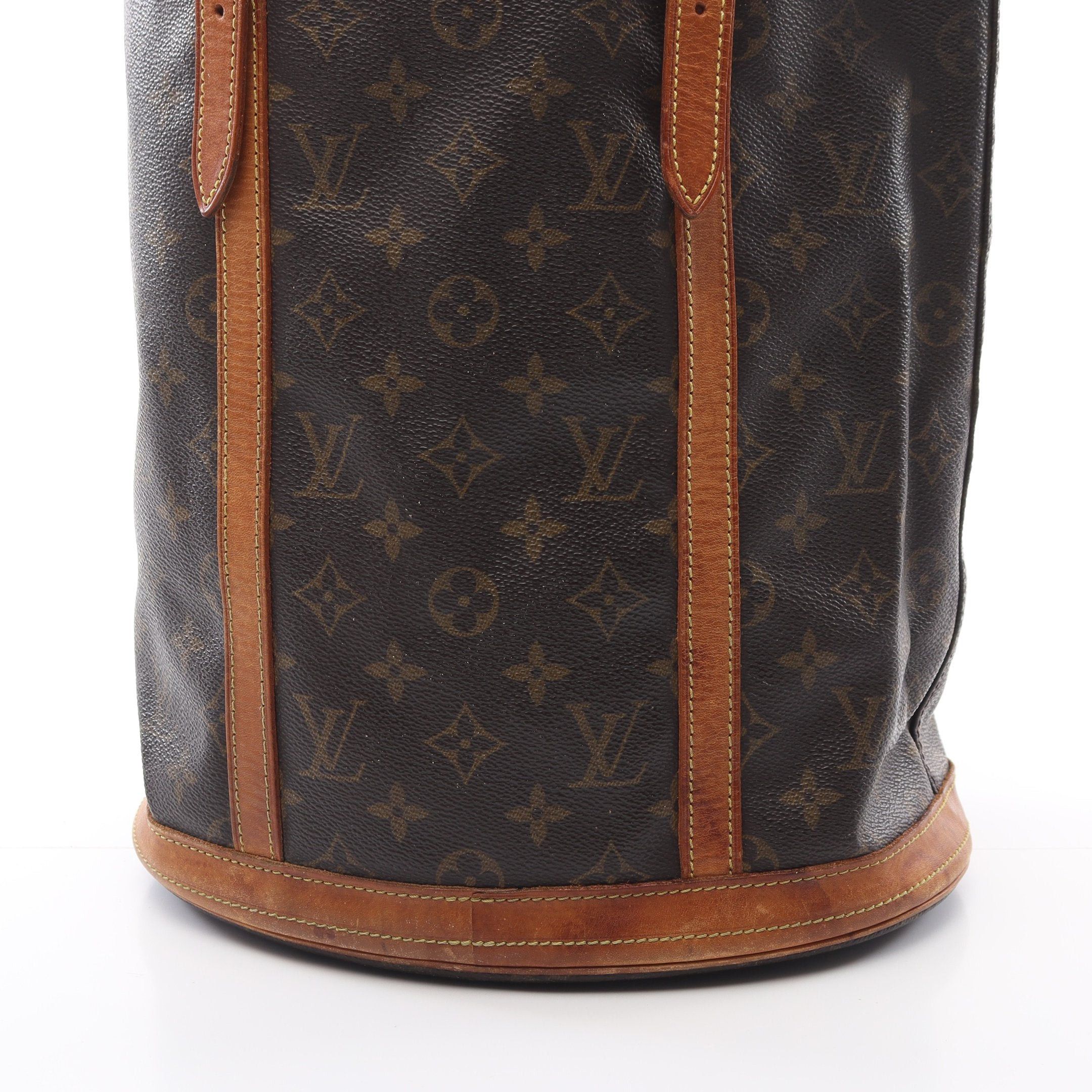 Louis Vuitton Louis Vuitton Bucket Gm Monogram Shoulder Bag Leather Brown Size ONE SIZE - 10 Thumbnail
