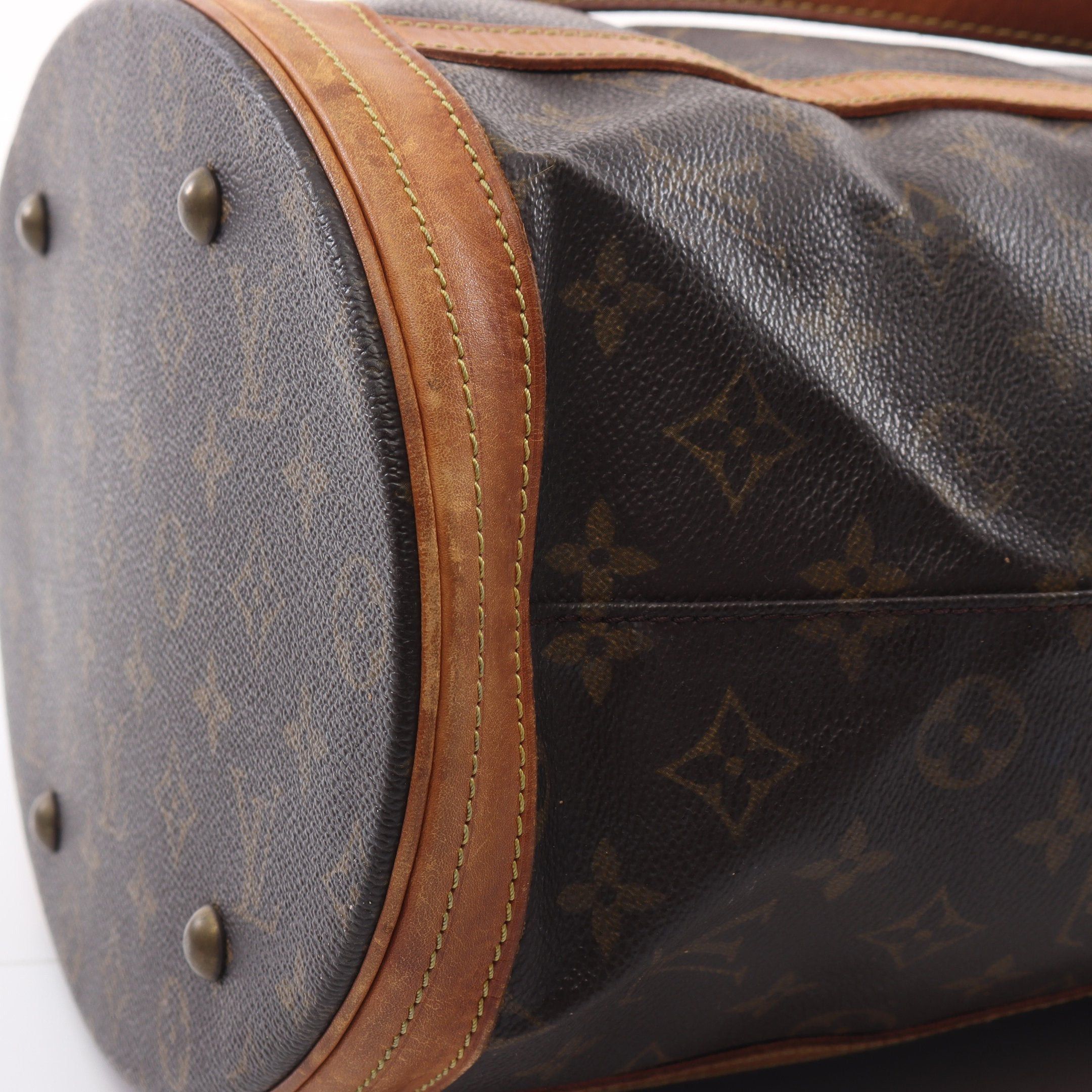 Louis Vuitton Louis Vuitton Bucket Gm Monogram Shoulder Bag Leather Brown Size ONE SIZE - 7 Thumbnail