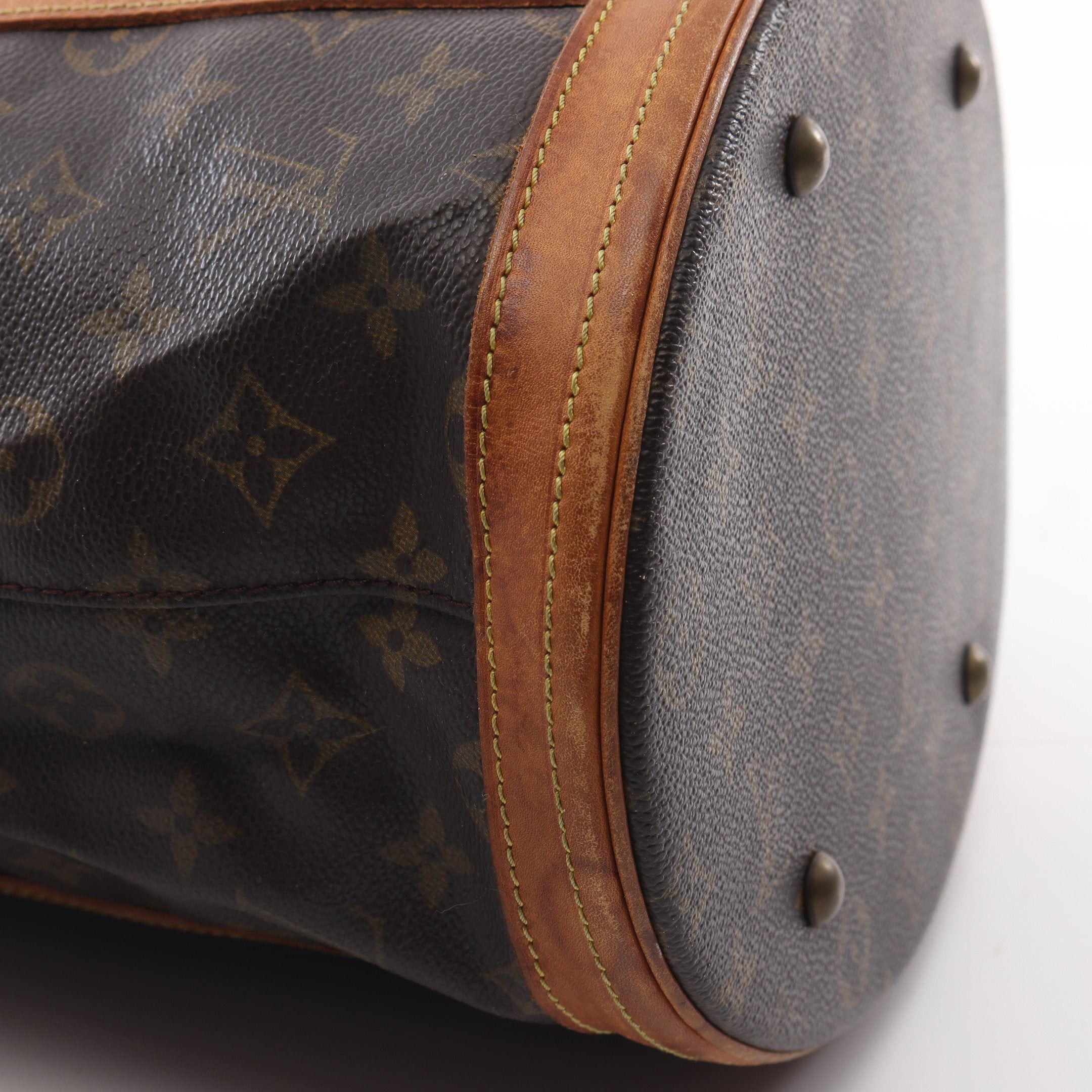 Louis Vuitton Louis Vuitton Bucket Gm Monogram Shoulder Bag Leather Brown Size ONE SIZE - 6 Thumbnail