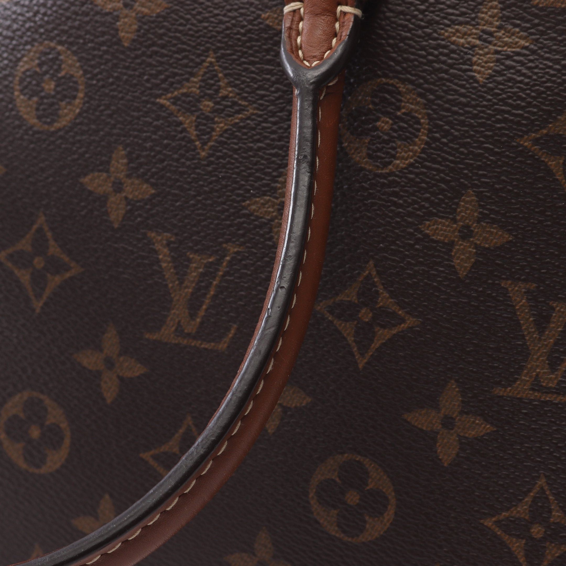 Louis Vuitton Louis Vuitton Pallas Monogram Noir Handbag Leather Brown Black Size ONE SIZE - 13 Thumbnail