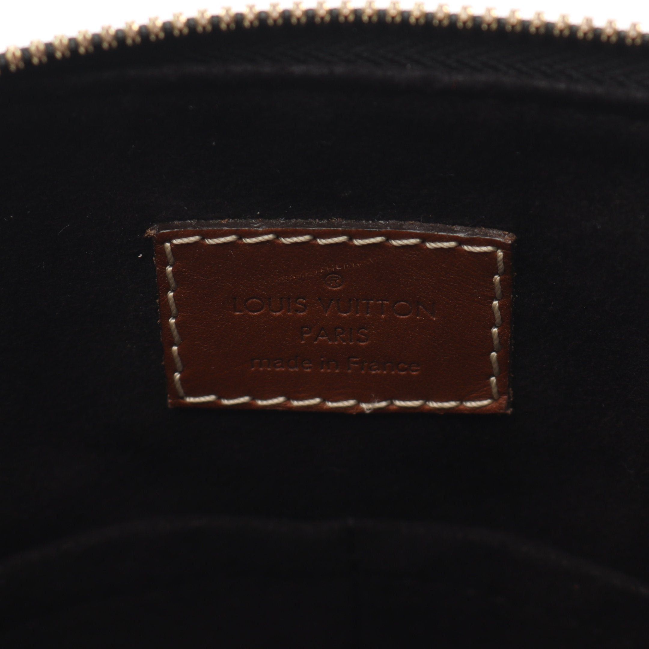 Louis Vuitton Louis Vuitton Pallas Monogram Noir Handbag Leather Brown Black Size ONE SIZE - 4 Thumbnail